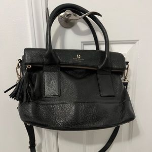 Soft Black Leather Kate Spade Purse